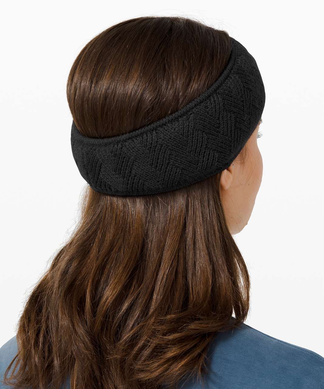 Lululemon Sherpa Weave Earwarmer - Black