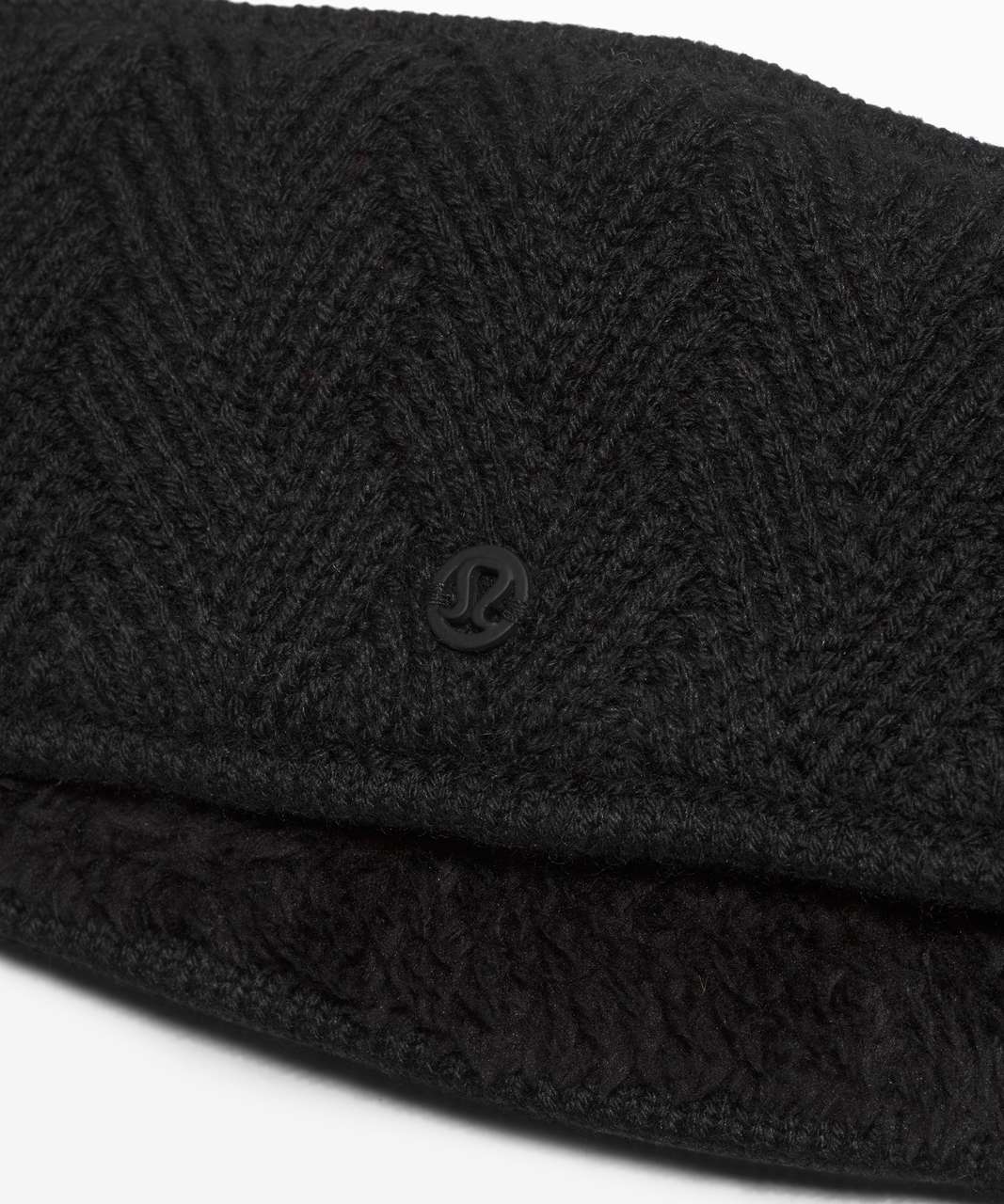 Lululemon Sherpa Weave Earwarmer - Black