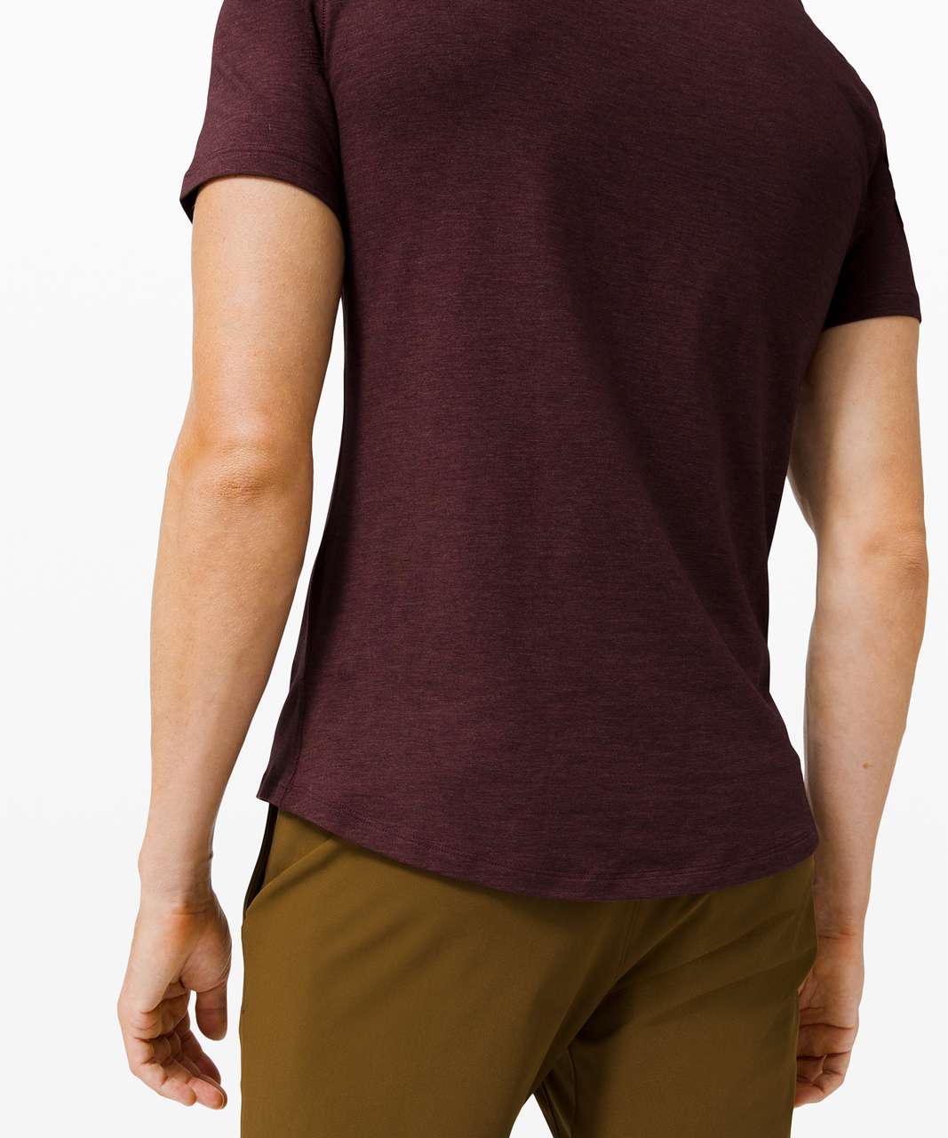 Lululemon 5 Year Basic Tee - Heathered Cassis