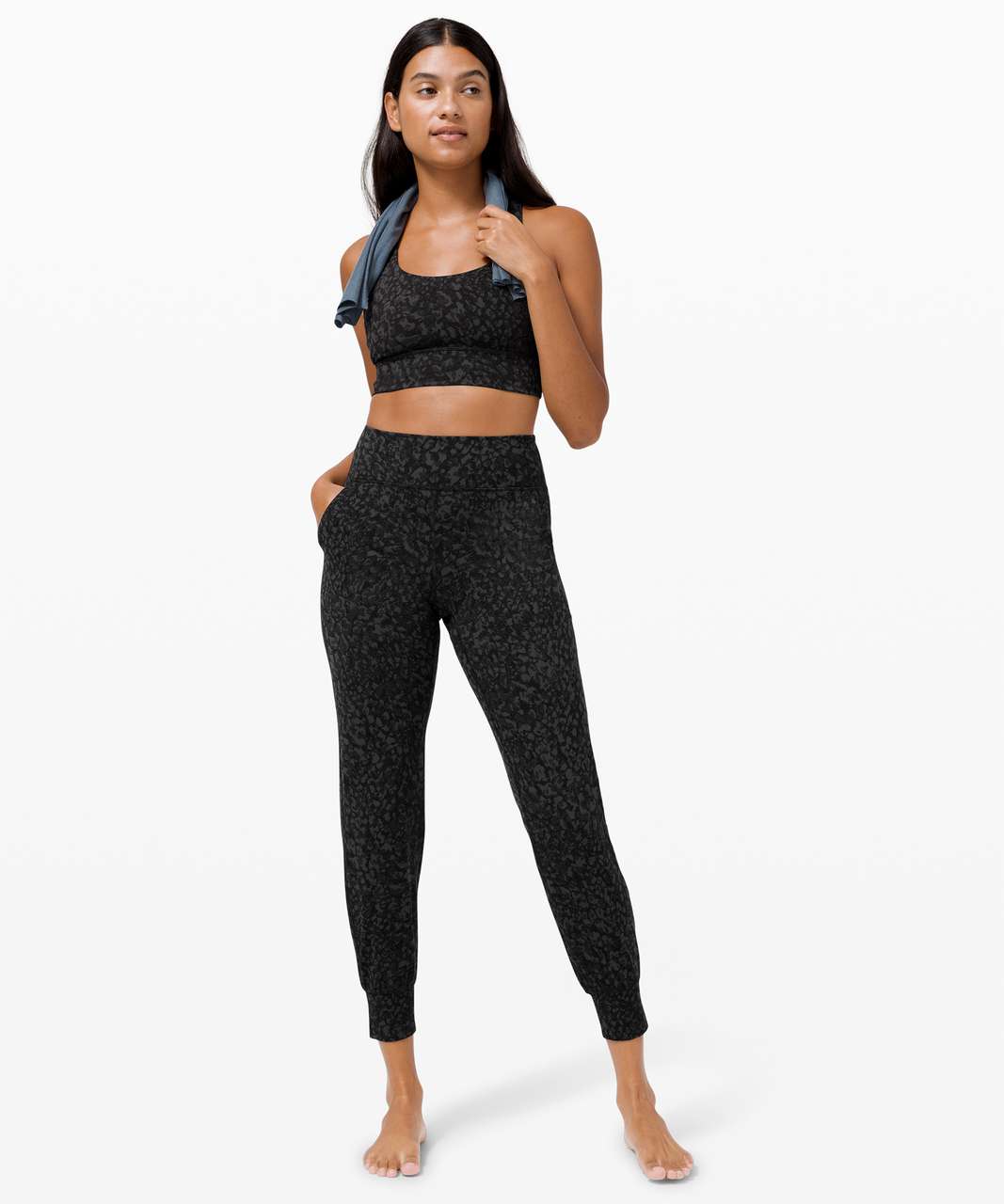 Lululemon Align Jogger 28" - Wild Thing Camo Deep Coal Multi