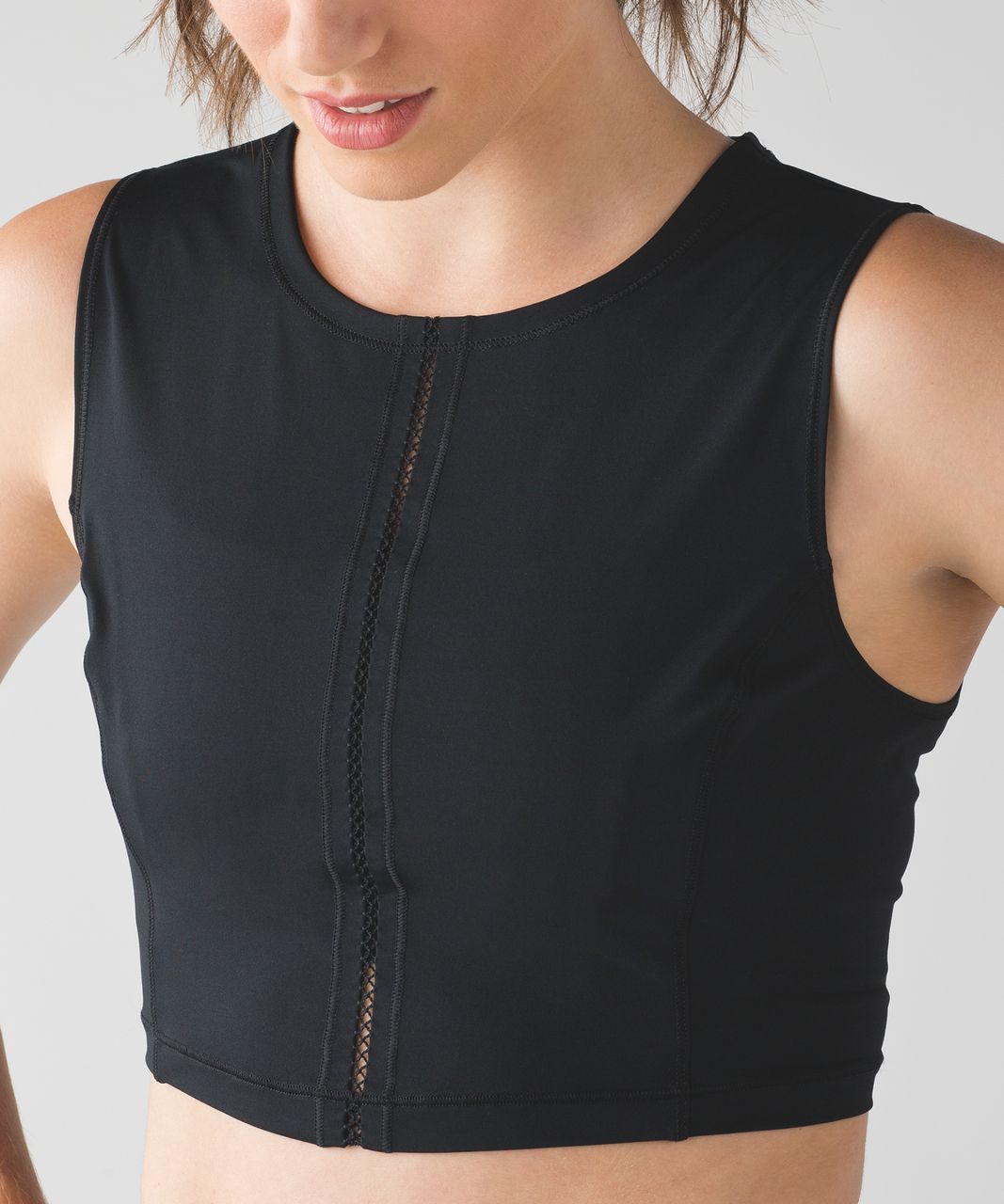 Lululemon Sculpt It Crop Tank - Black