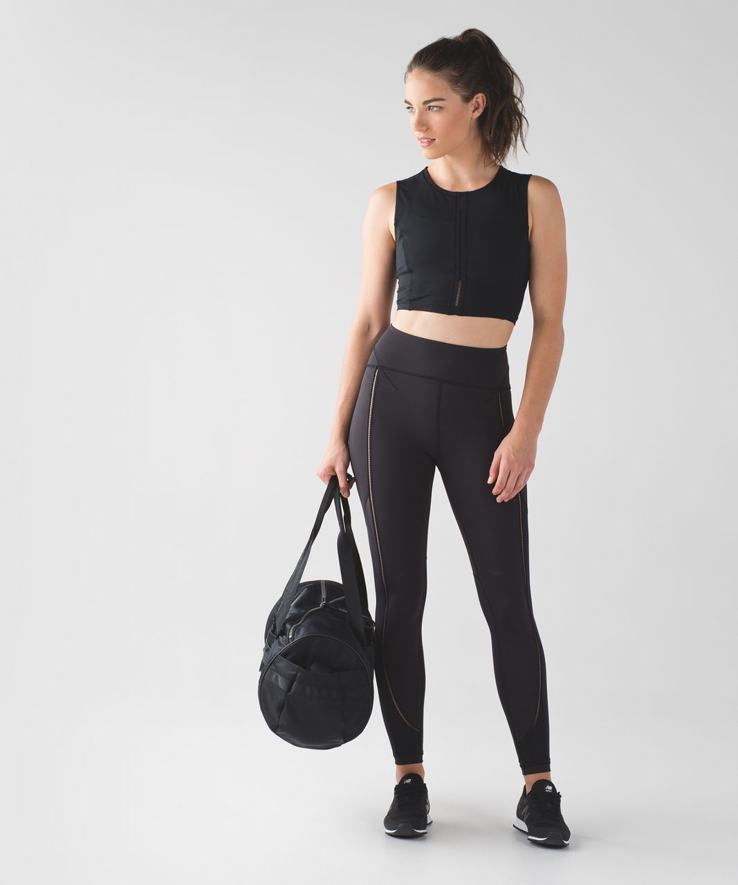 Lululemon Sculpt It Crop Tank - Black