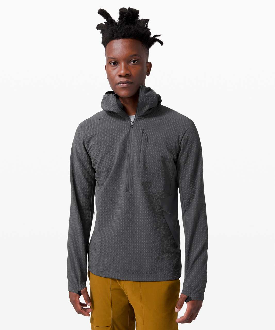 Lululemon Cold Terrain 3/4 Zip Graphite Grey Lulu Fanatics, 46% OFF