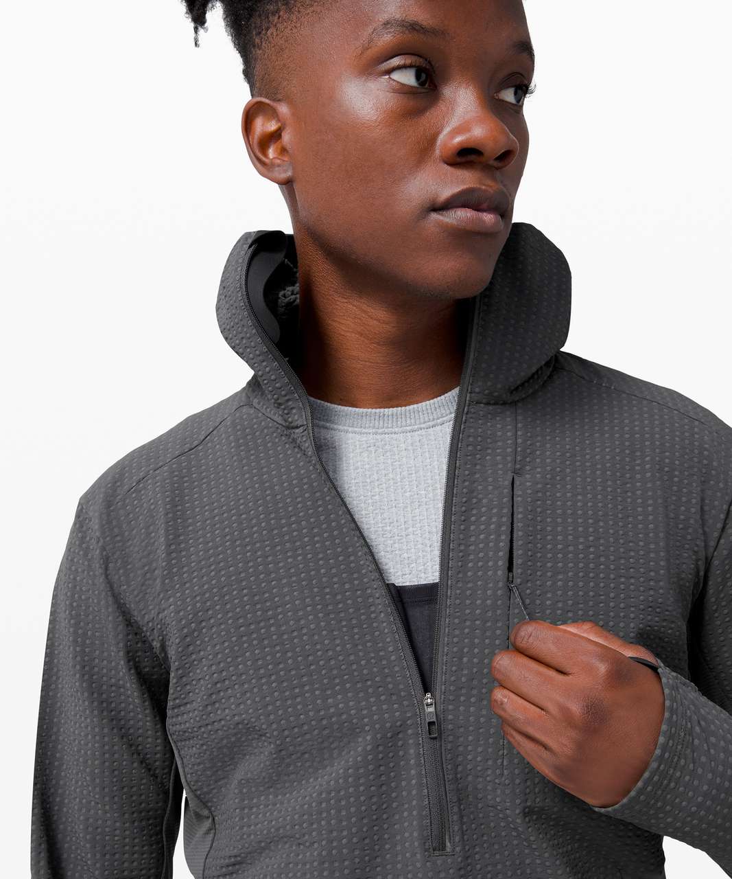 Lululemon Cold Terrain 3/4 Zip - Graphite Grey (First Release