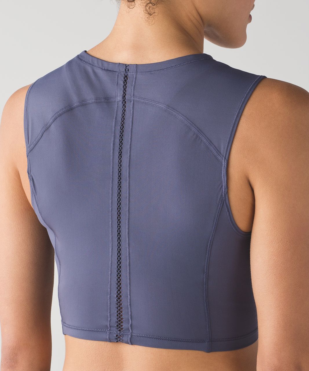 Lululemon Sculpt It Crop Tank - Greyvy