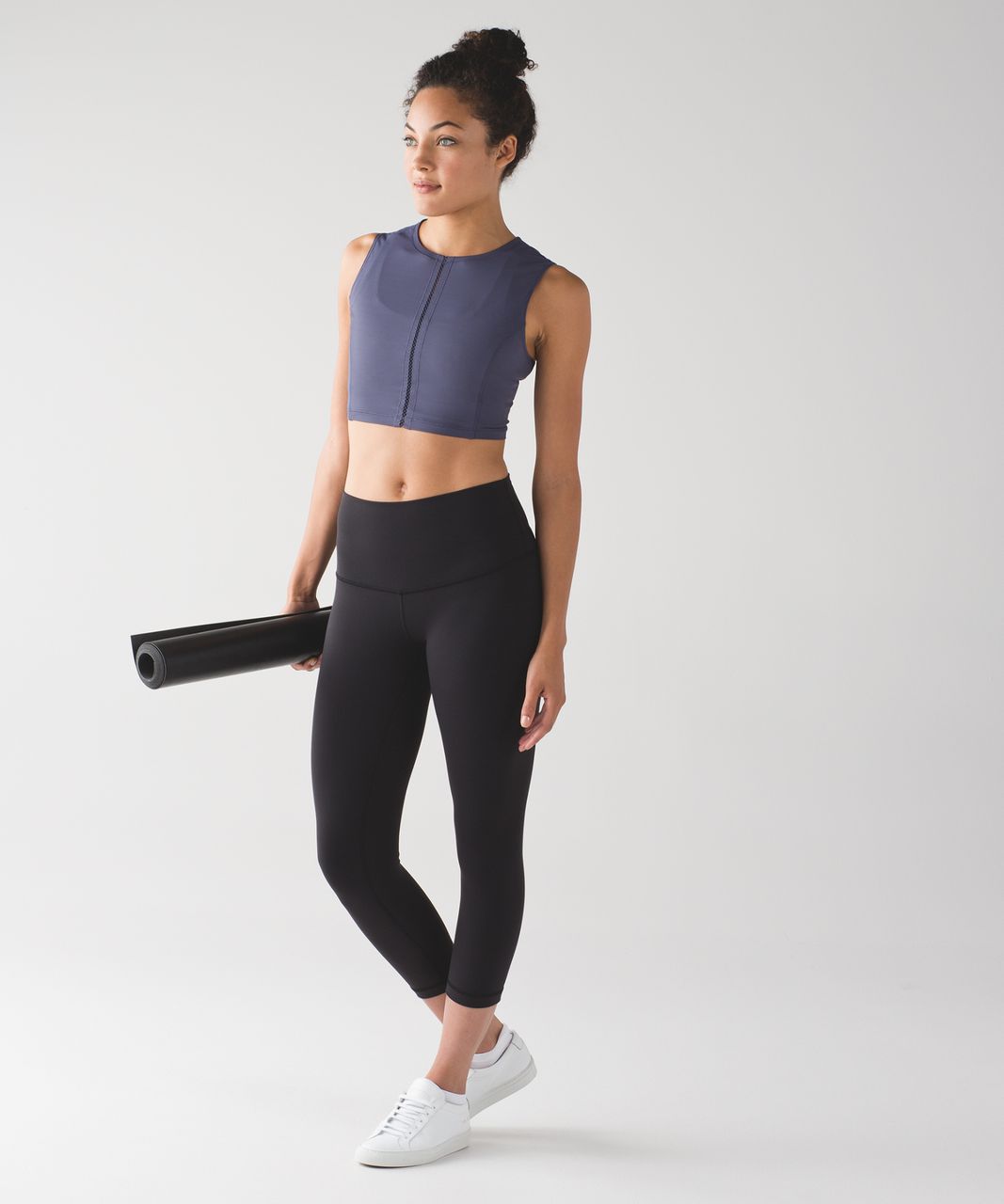 Lululemon Sculpt It Crop Tank - Greyvy