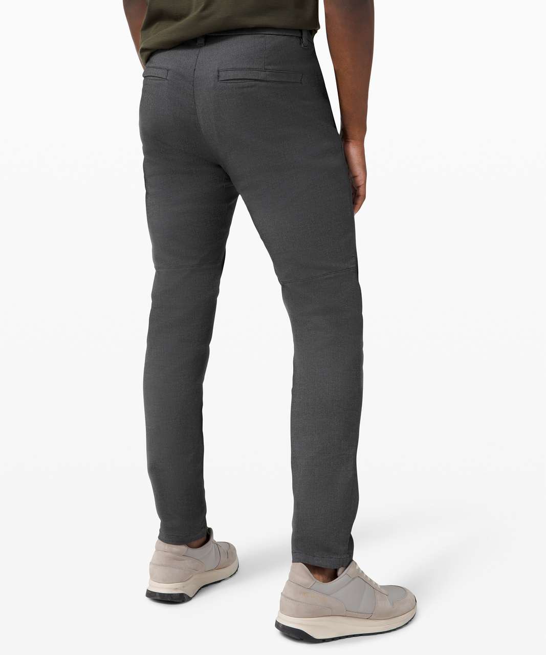 Lululemon Commission Pant Slim *Oxford 32 - Black / White - lulu fanatics