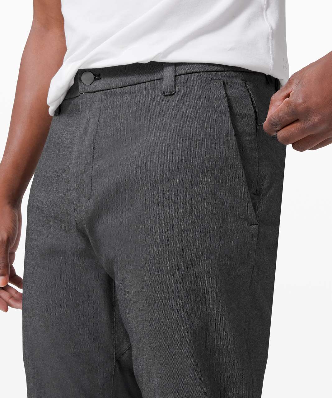 Lululemon Commission Pant Classic *Oxford 34" - Black / White