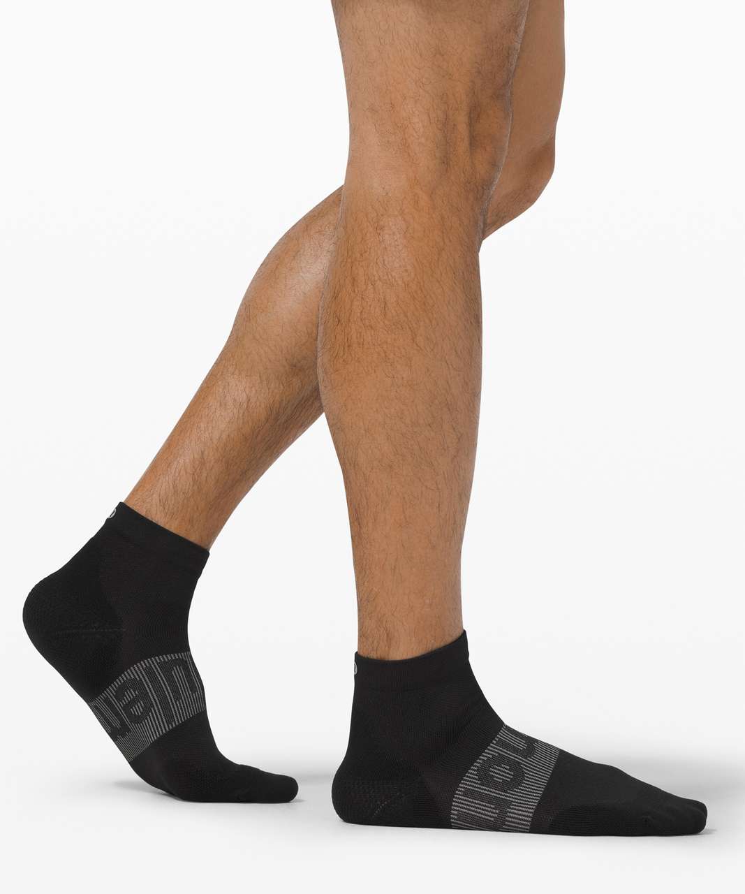 Lululemon Power Stride Ankle Sock *Wordmark - Black (First Release)