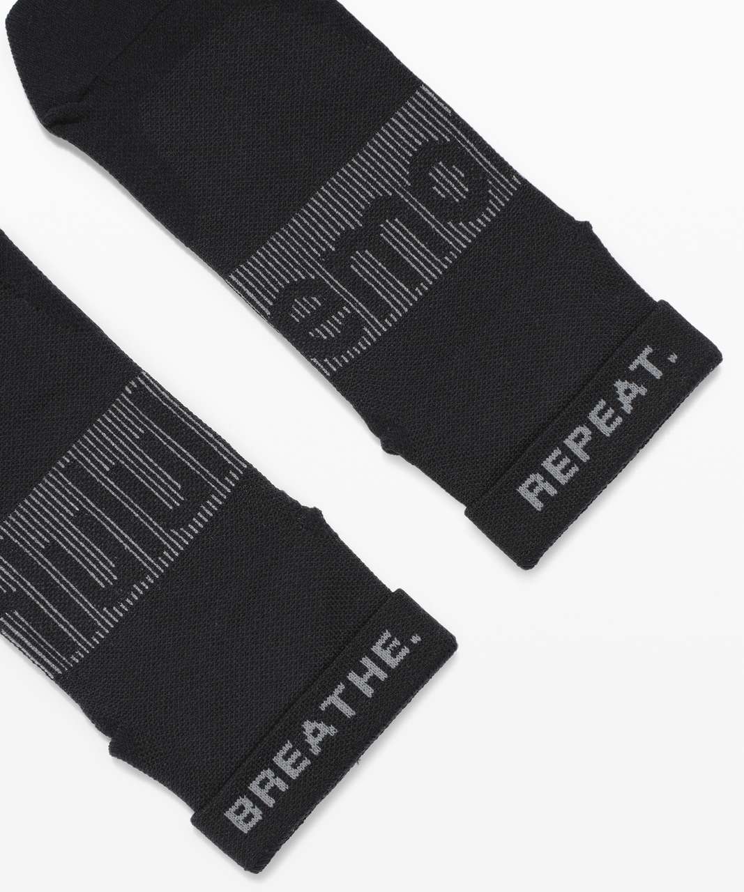 Lululemon Power Stride Ankle Sock *Wordmark - Black (First Release)