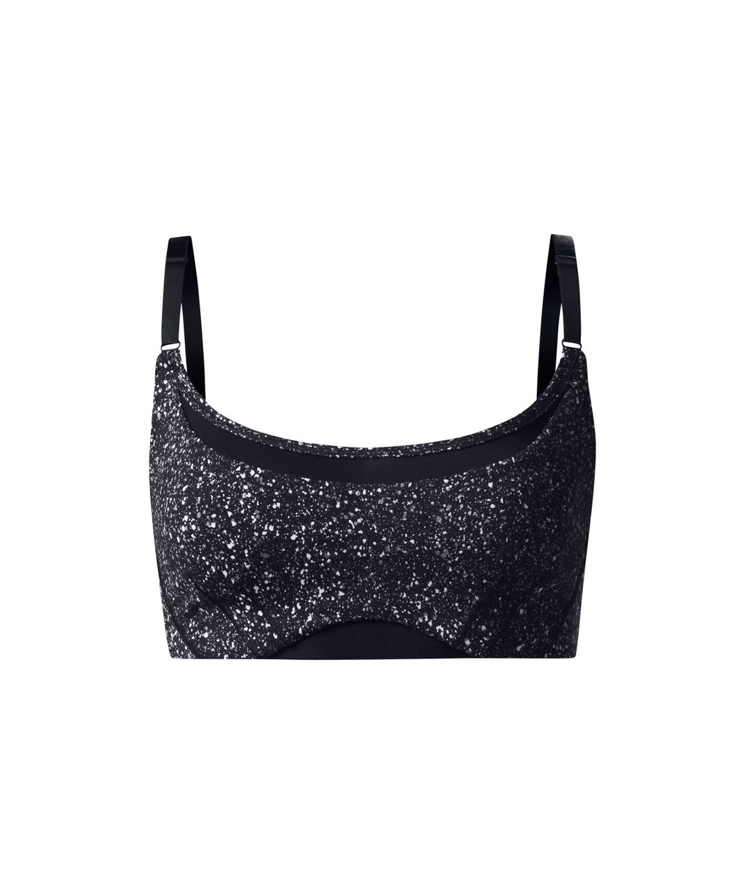 Lululemon Sculpt It Bra - Mini Splatter White Black / Black