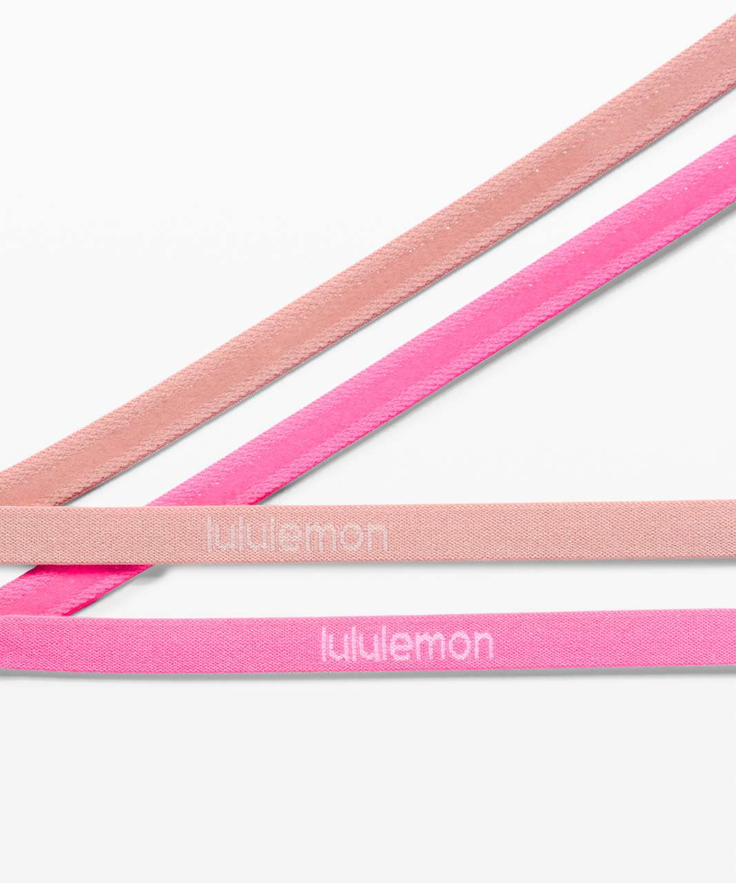 Lululemon Get in Line Headband *2 Pack - Dark Prism Pink / Pink Pastel