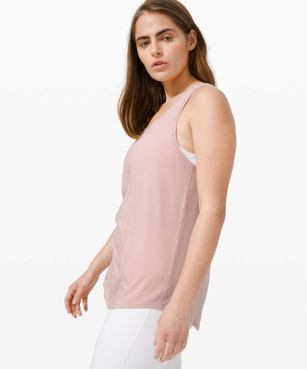 Lululemon Love Tank *Pleated - Mink Berry