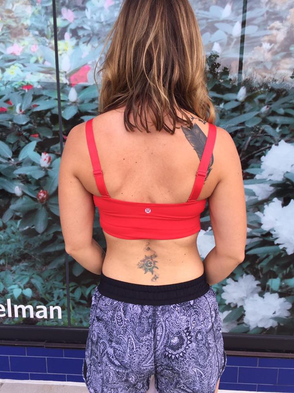 Lululemon Fast As Light Bra - True Red - lulu fanatics