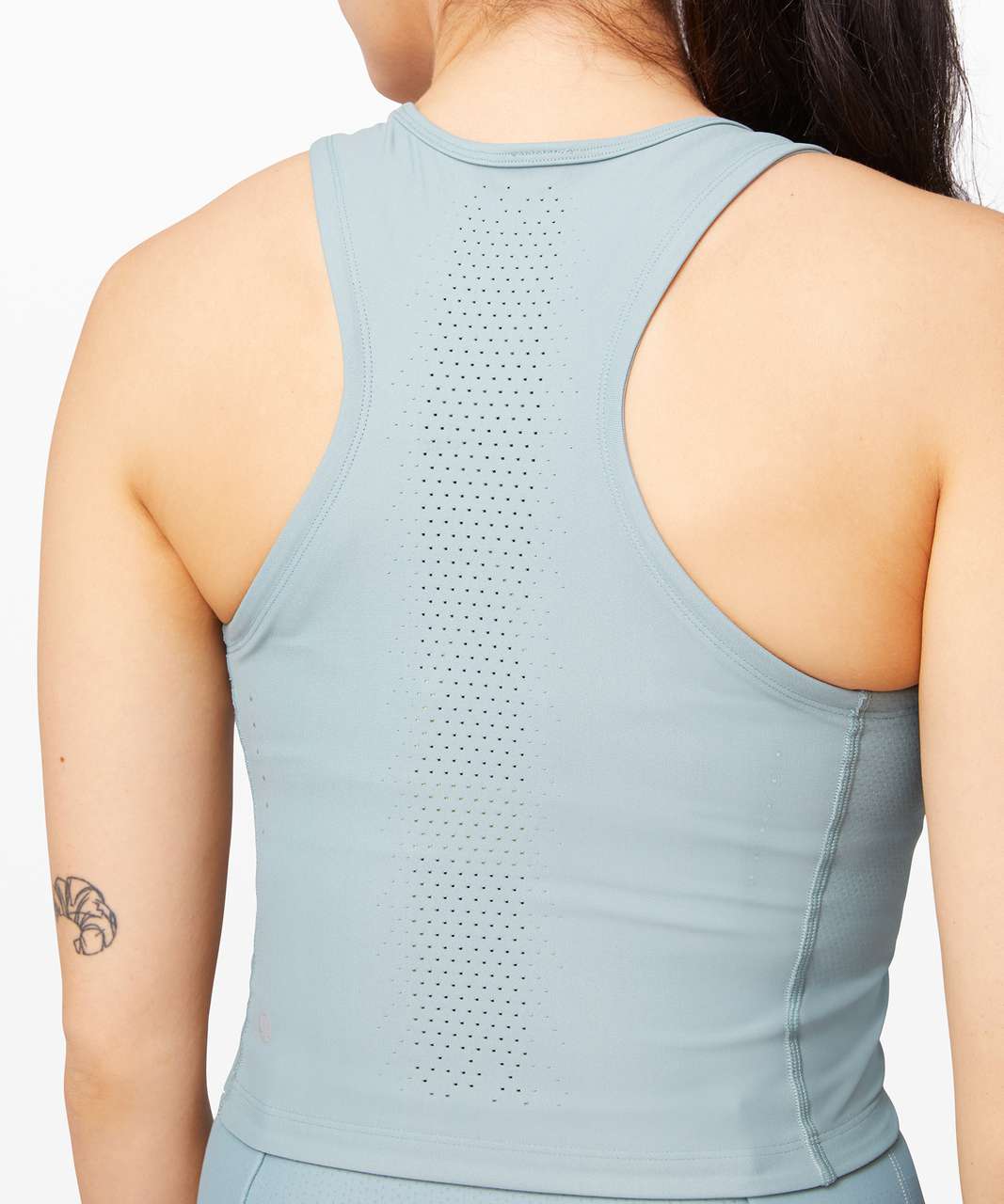 Lululemon Zoned In Tank - Blue Cast