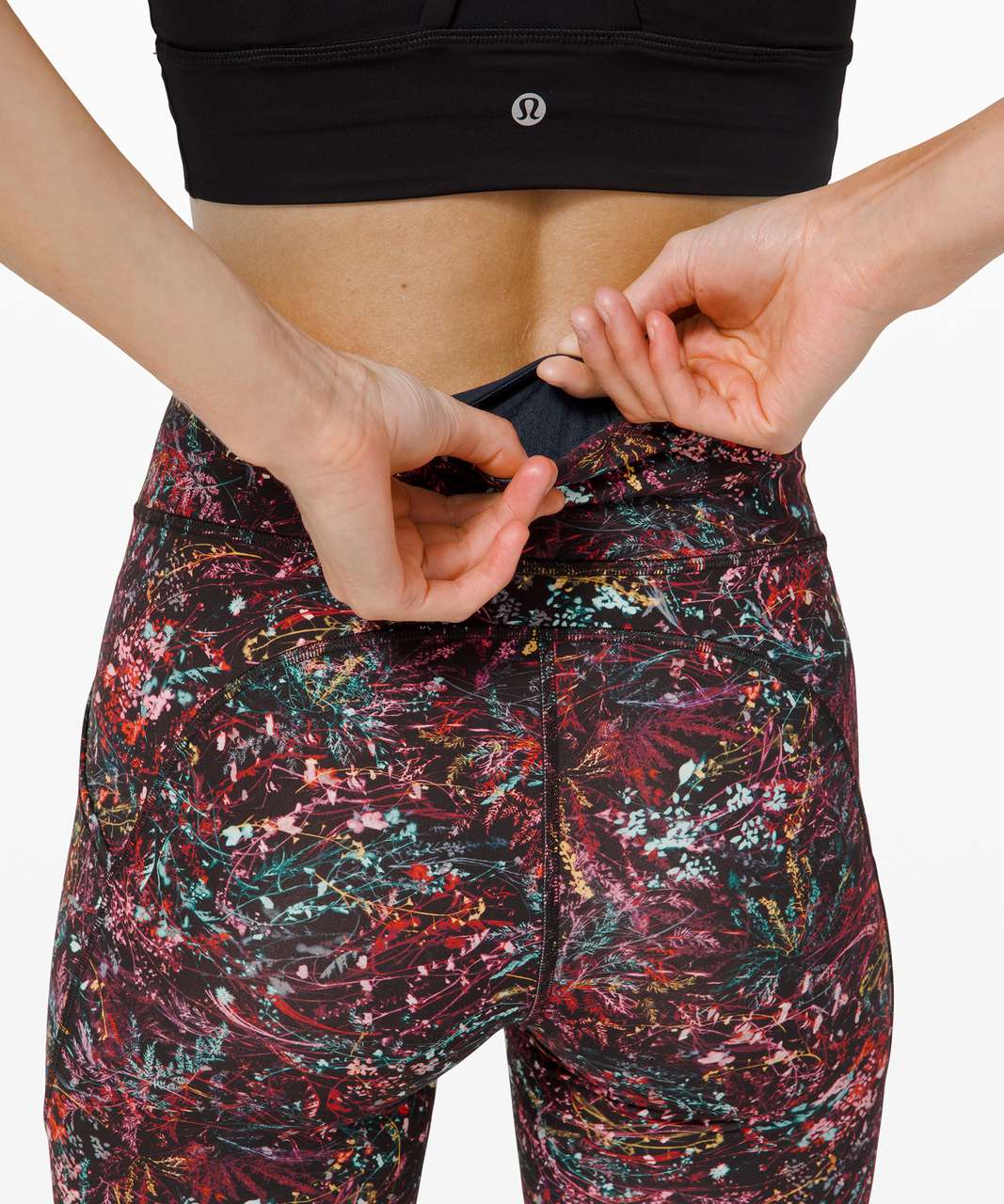 Lululemon Invigorate High-Rise Tight 25 - Foliage Overlay Multi - lulu  fanatics