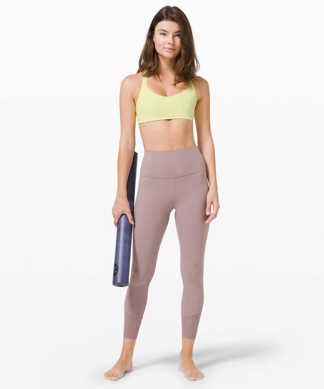 Lululemon Align High Rise Leggings Scalloped Hem Charged Indigo Purple 8  NWT - $99 New With Tags - From Marie