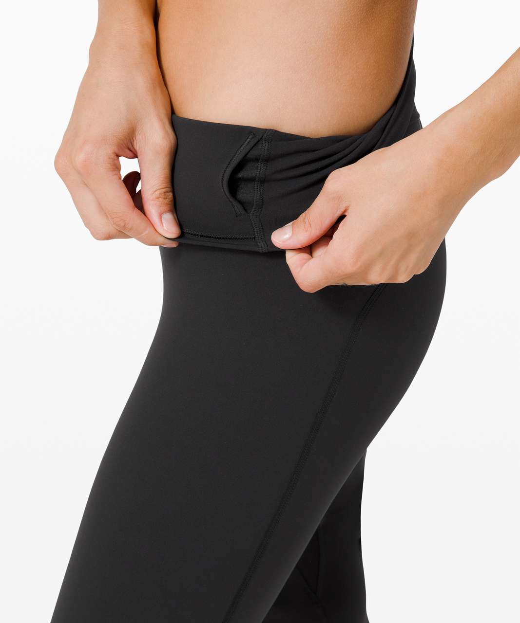 Lululemon Align High-Rise Pant 25 *Scallop - Black - lulu fanatics