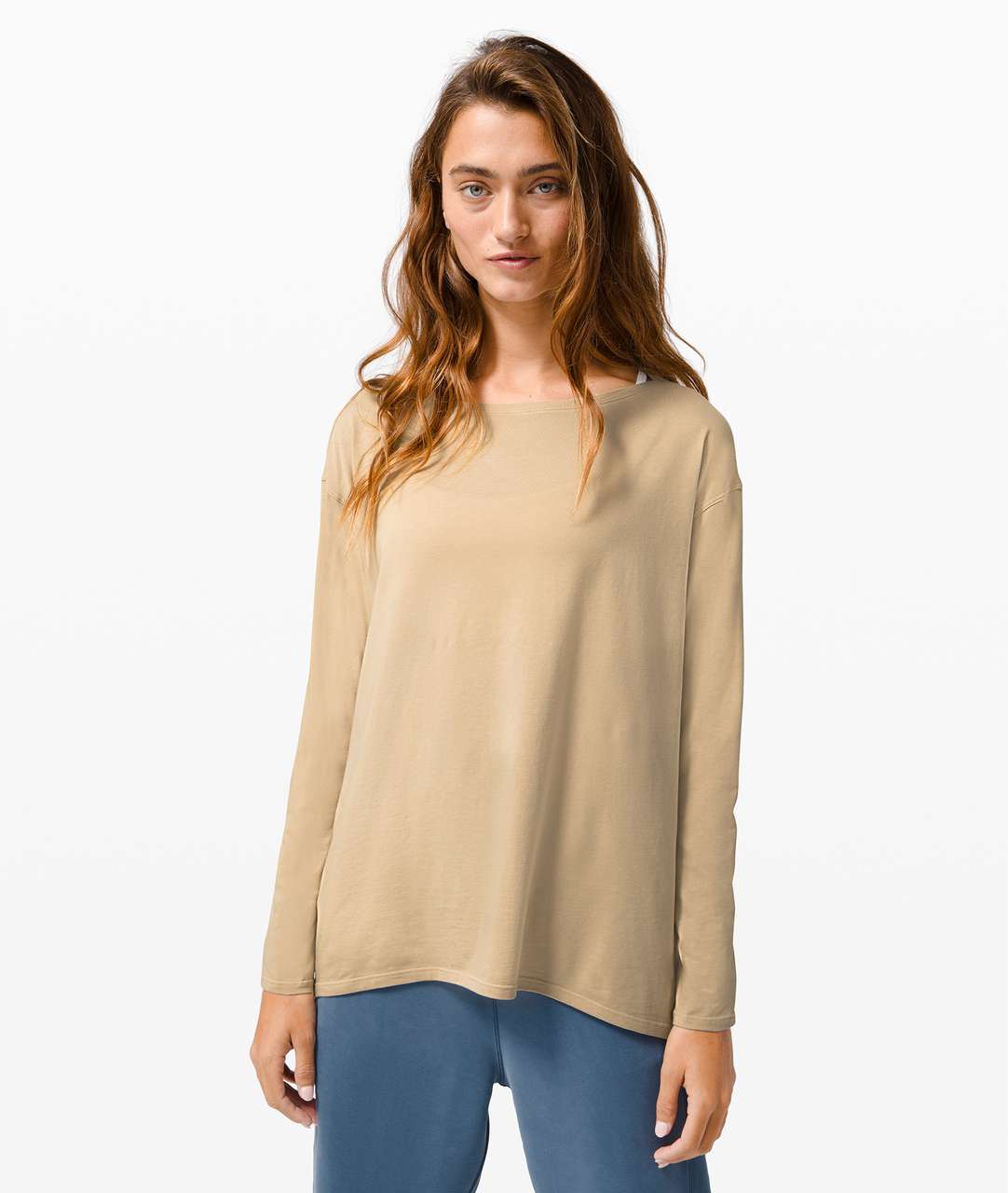 Lululemon Back In Action Long Sleeve - Trench - lulu fanatics