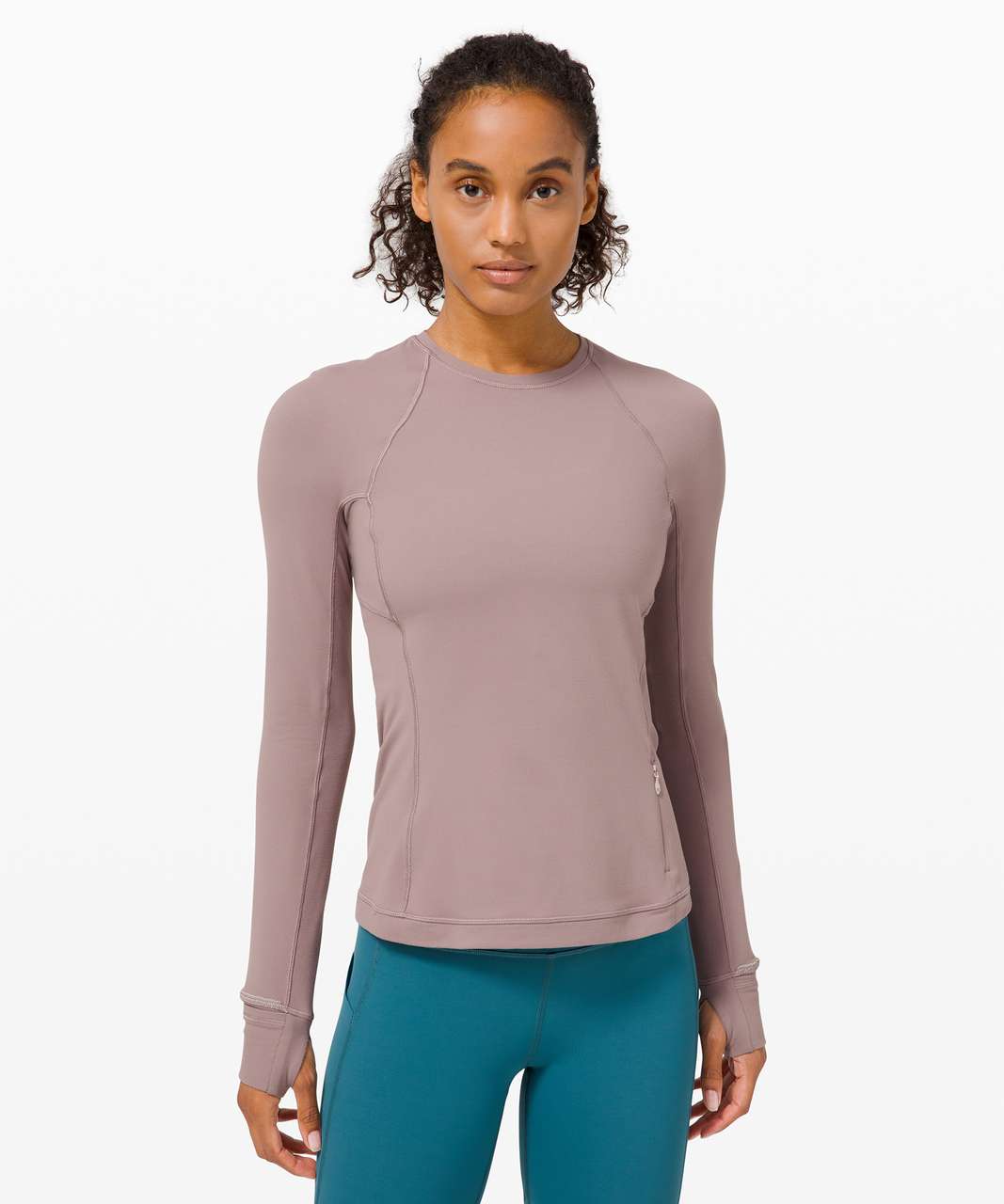 Lululemon Runderful Long Sleeve - Violet Verbena