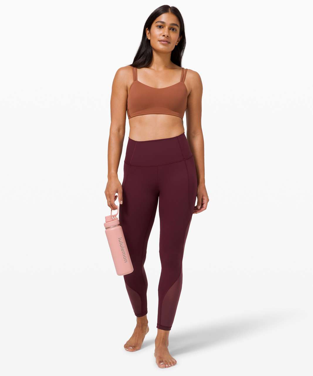 Lululemon Wunder Under High-Rise Tight 25 *Chiffon Mesh - Cassis - lulu  fanatics