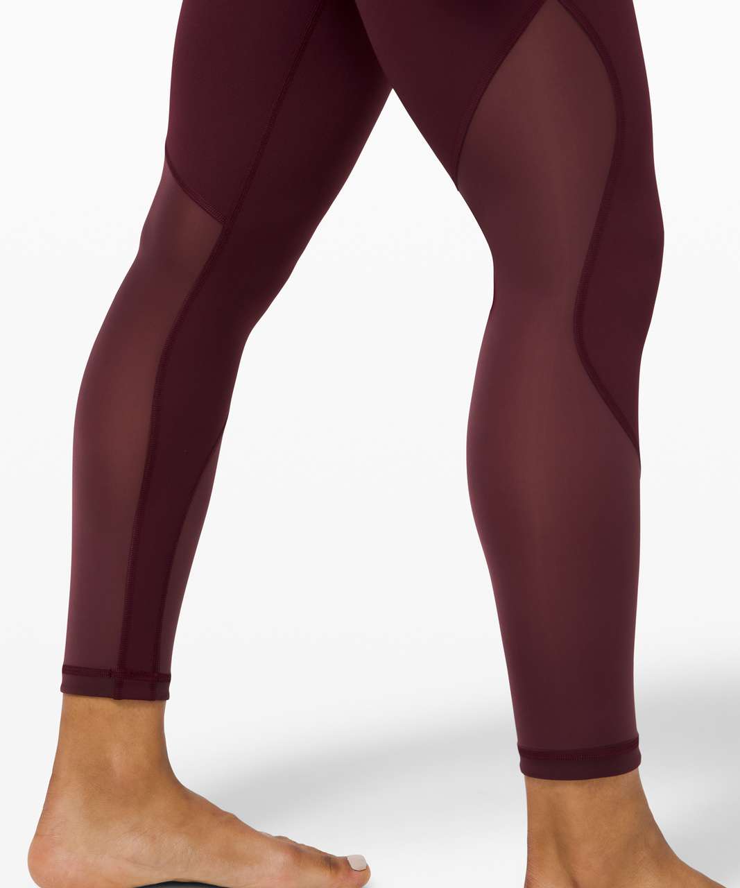 Lululemon Wunder Under High-Rise Tight 25 *Chiffon Mesh - Cassis - lulu  fanatics