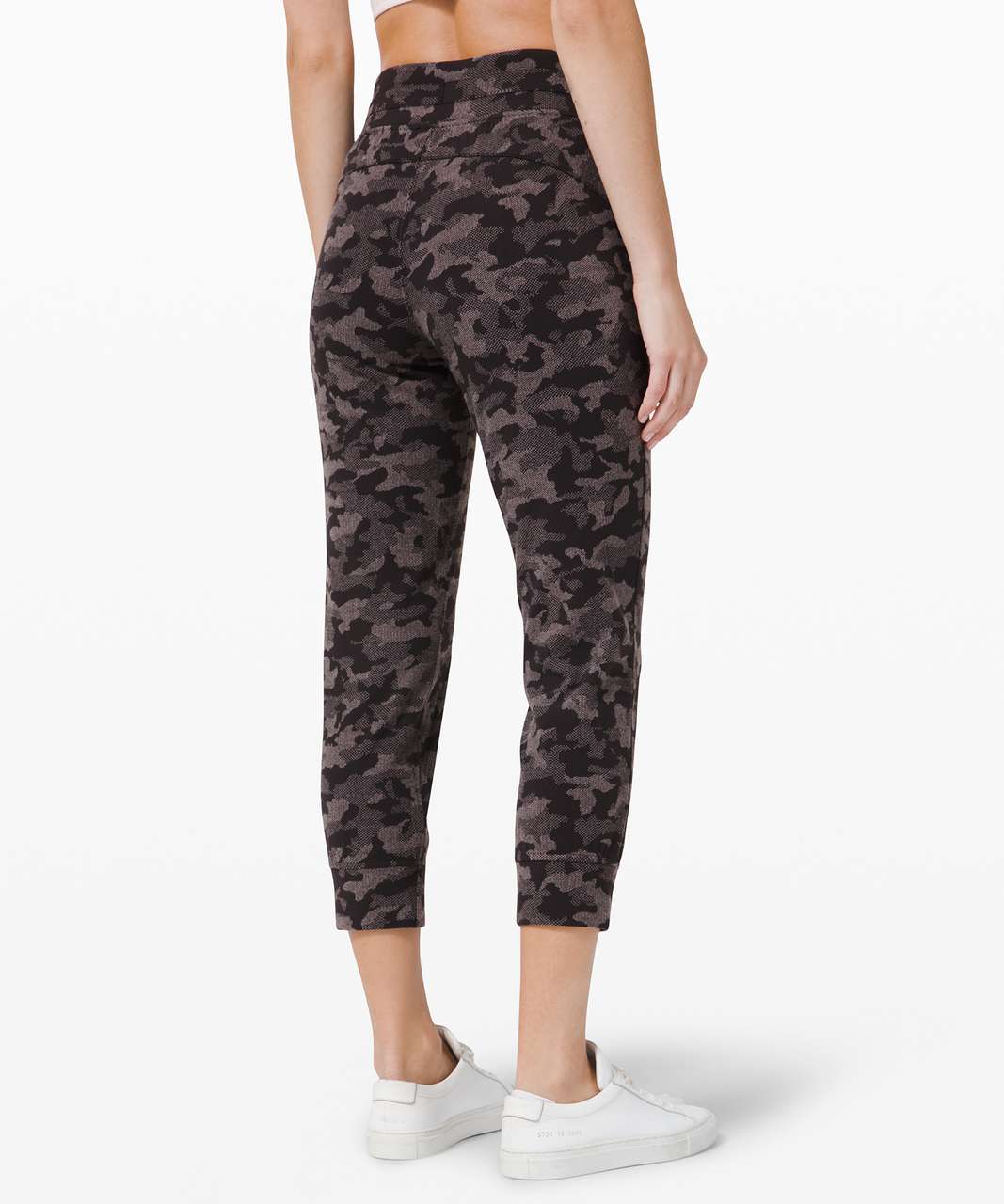 Lululemon Ready to Rulu Jogger Crop - Heritage Camo Jacquard Black