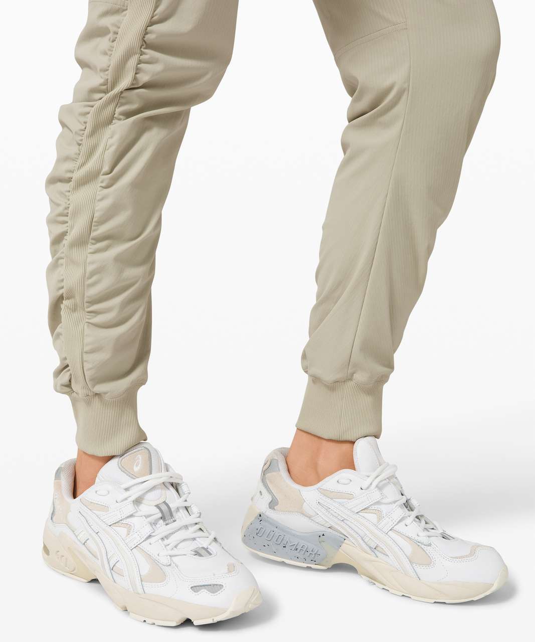 Buy Lululemon Beyond The Studio Joggers - Khaki At 24% Off