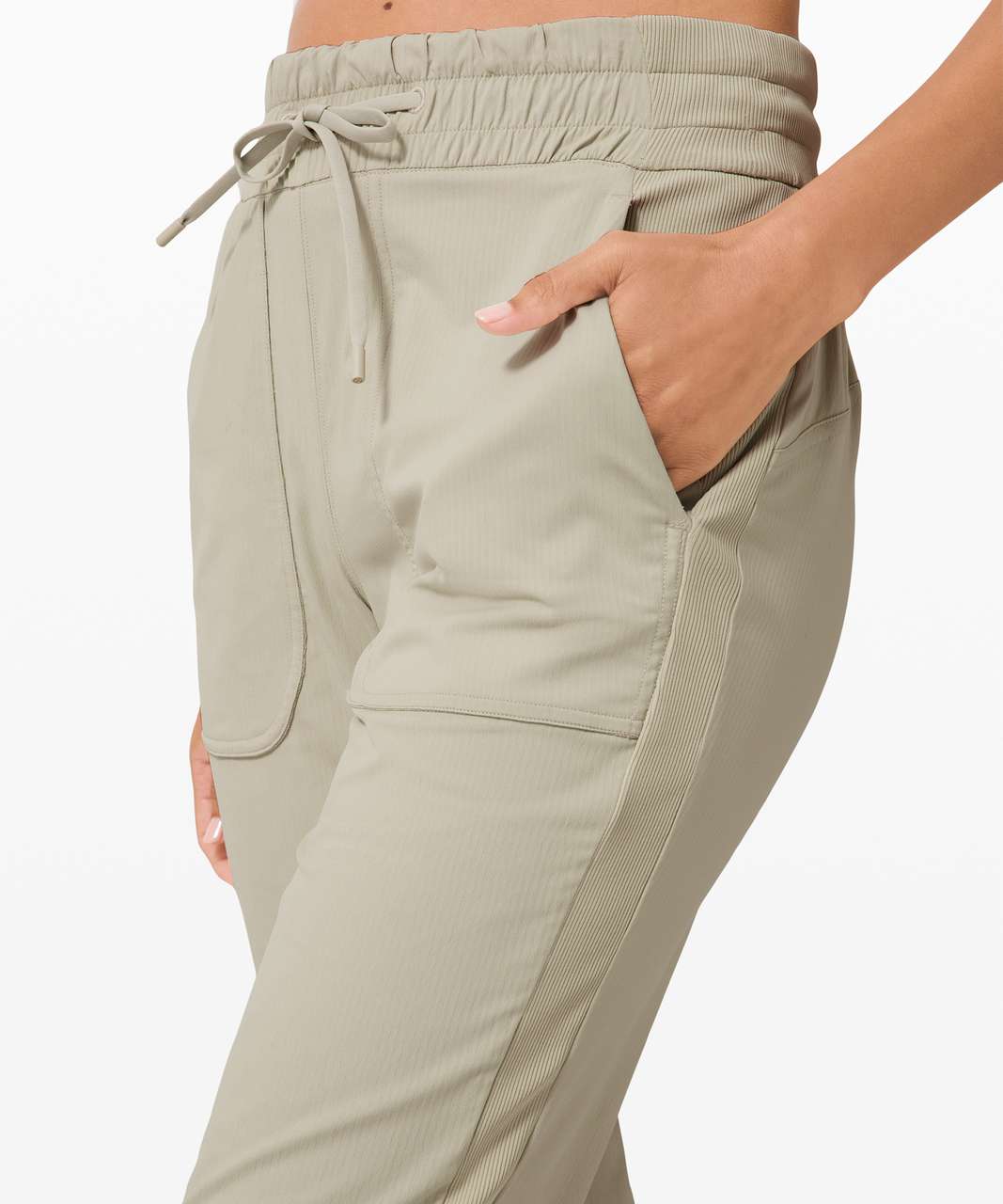 Beyond the Studio Lined Jogger, Grey Sage