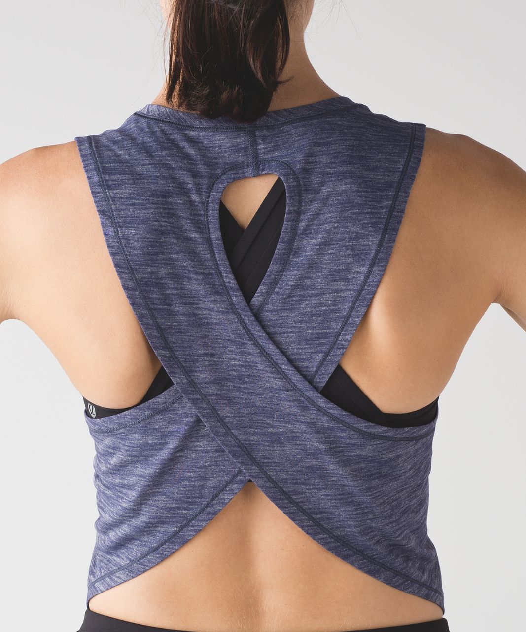 Lululemon Fast As Light Muscle Tank - Heathered Emperor Blue