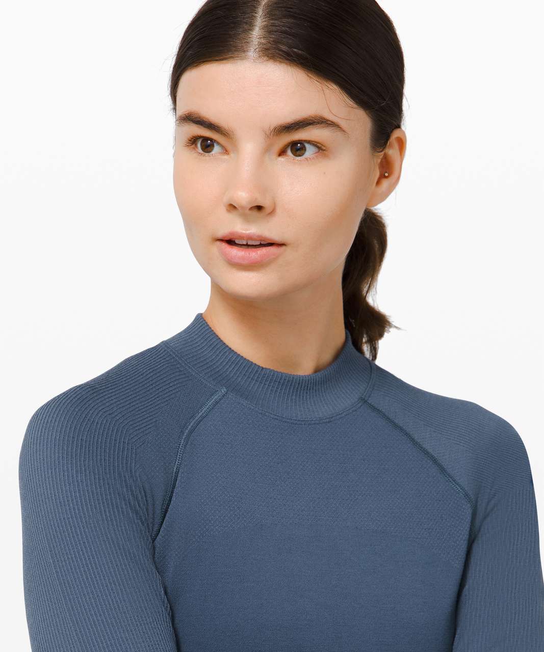 Lululemon Keep The Heat Thermal Tight *28 - Petrol Blue - lulu