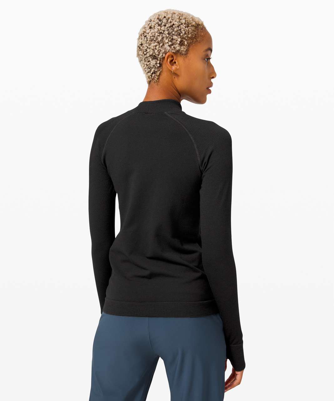 Lululemon Keep The Heat Thermal Long Sleeve - Black - lulu fanatics