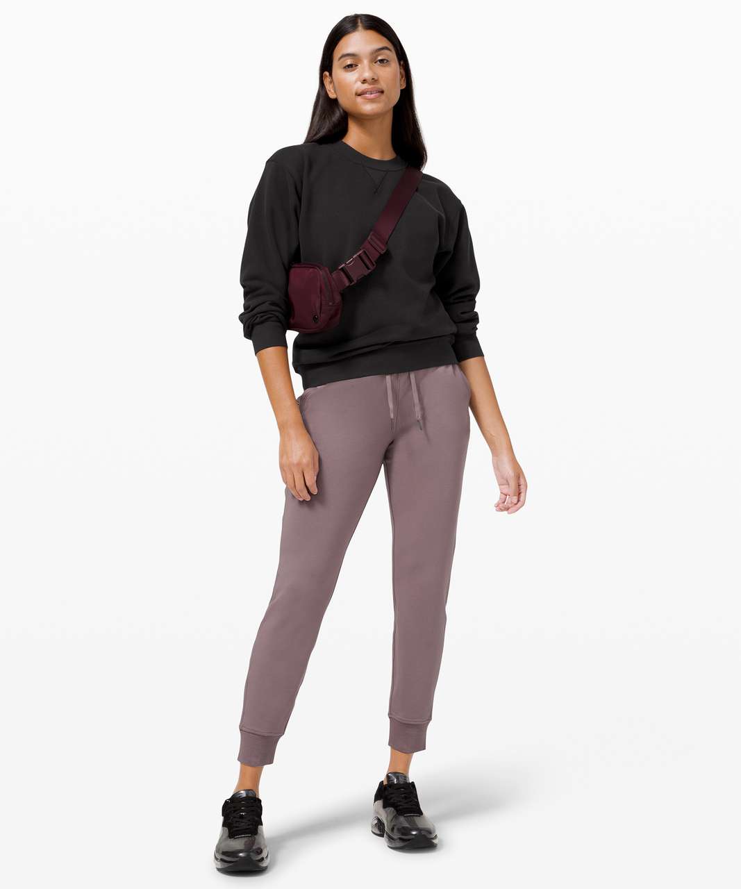 Lululemon All Yours Crew *Fleece - Black - lulu fanatics