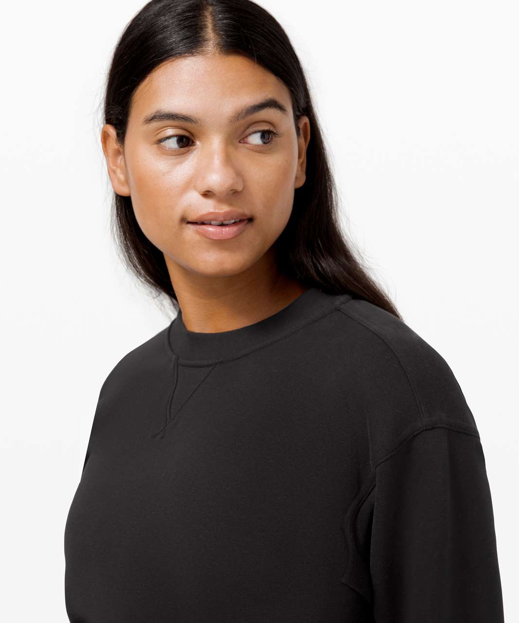 Lululemon All Yours Crew *Fleece - Black