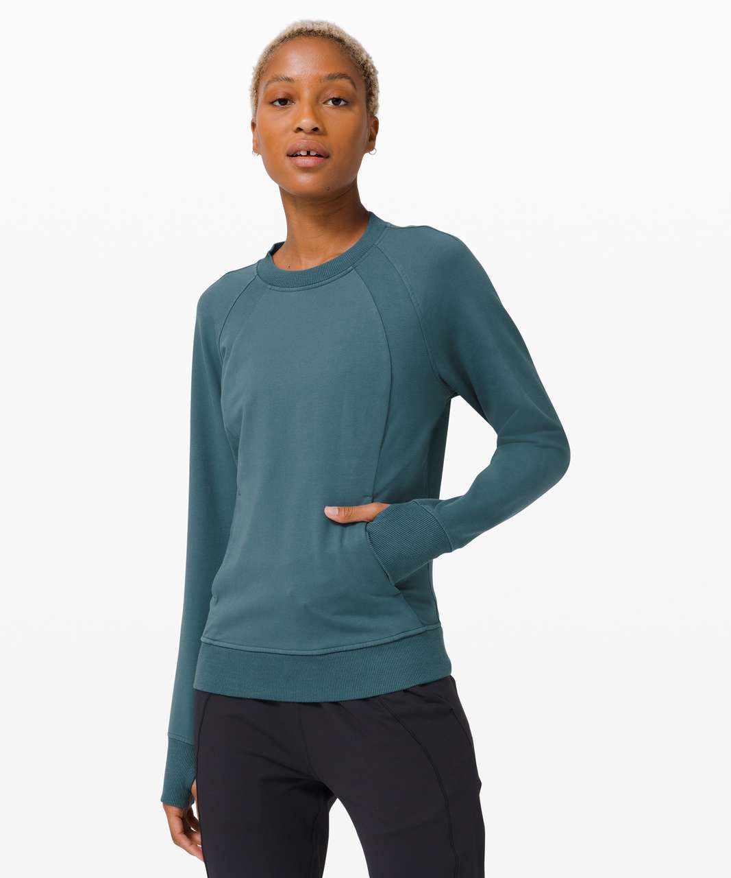 Lululemon Scuba Crew - Desert Teal