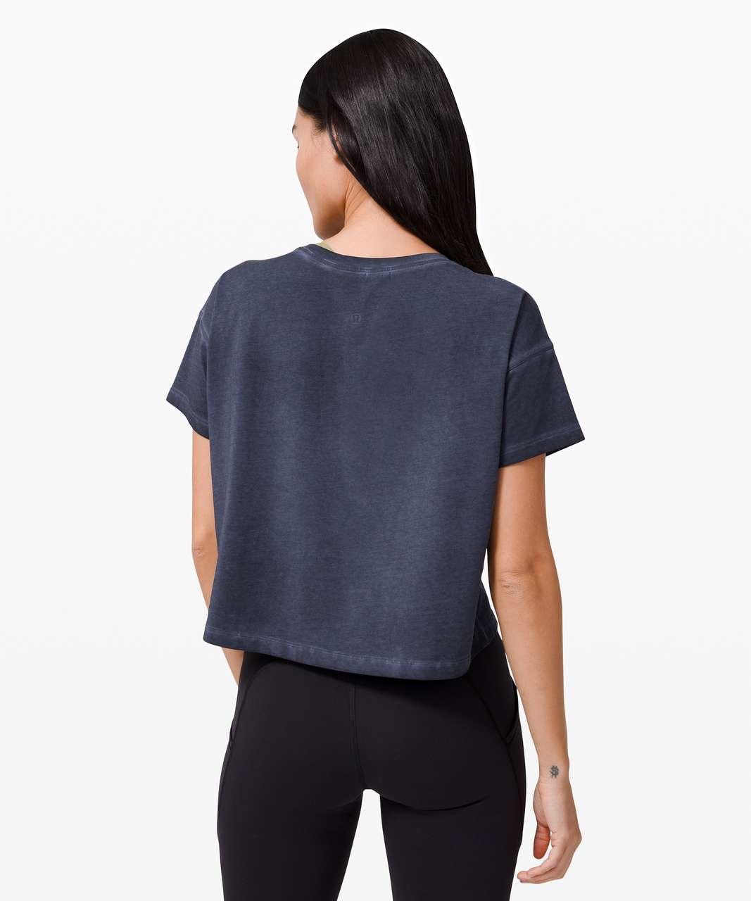 Lululemon Cates Tee *Fade - Sublimado Pigment Dye Cadet Blue