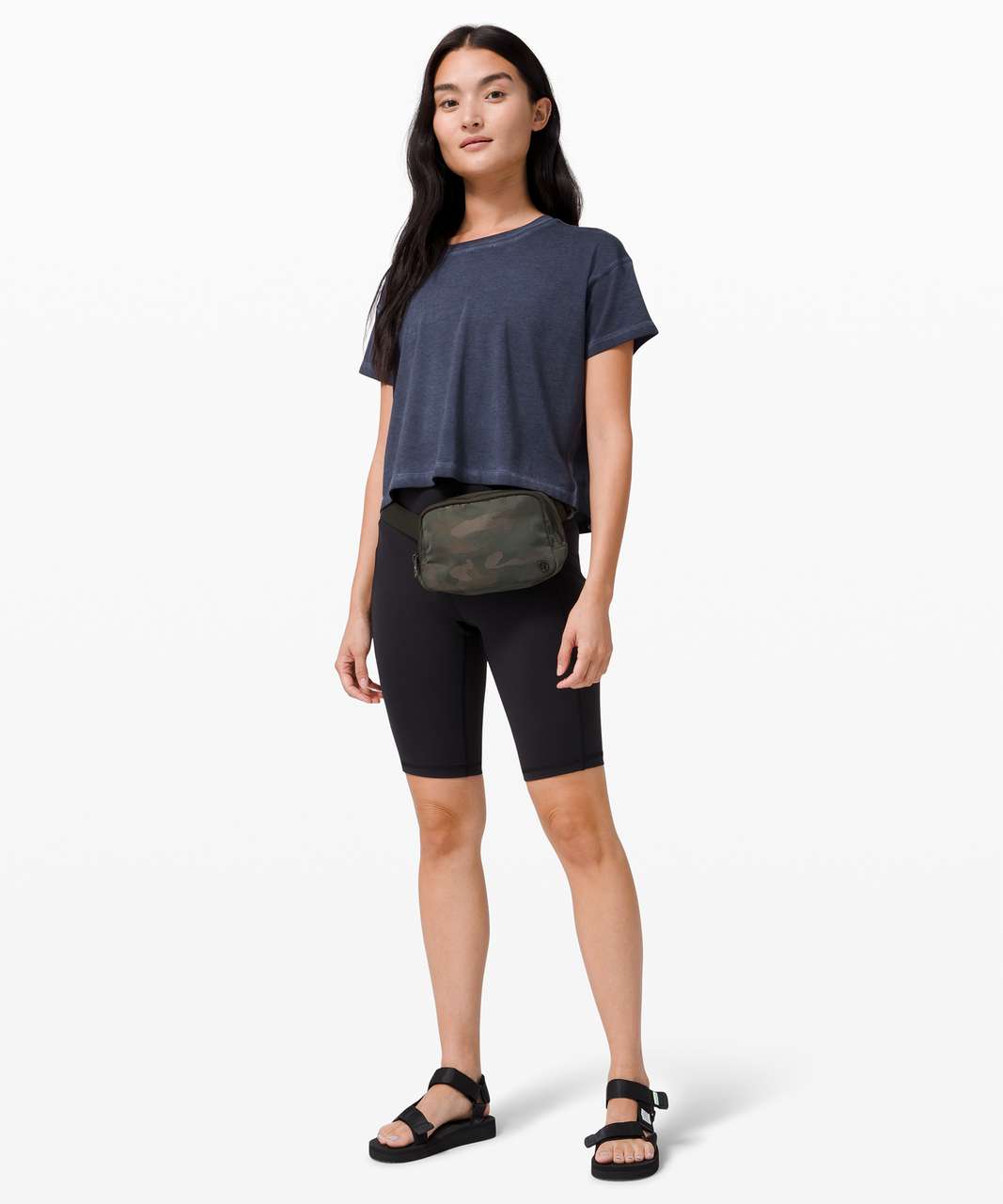 Lululemon Cates Tee *Fade - Sublimado Pigment Dye Cadet Blue