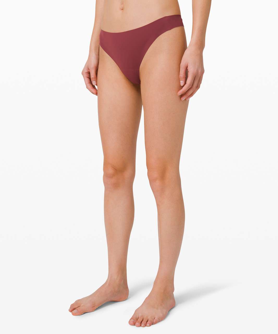 Lululemon Smooth Seamless Thong - Chianti