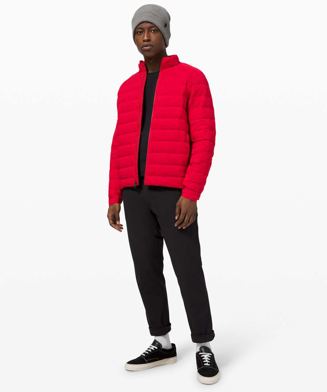 Lululemon Navigation Down Jacket - Red Tide