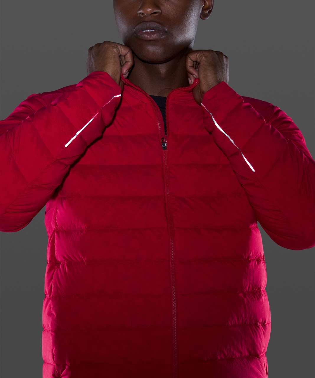 Lululemon Navigation Down Jacket - Red Tide