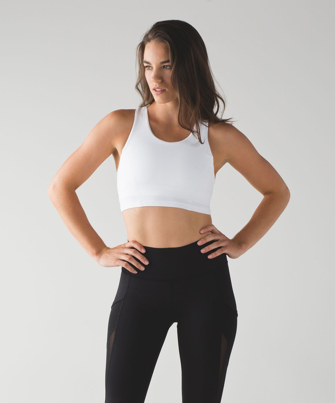 Lululemon Fast As Light Bra - White