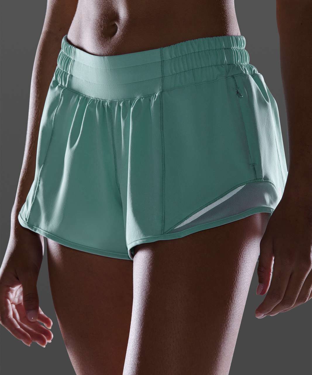 Lululemon Hotty Hot Short II *2.5" - Hazy Jade