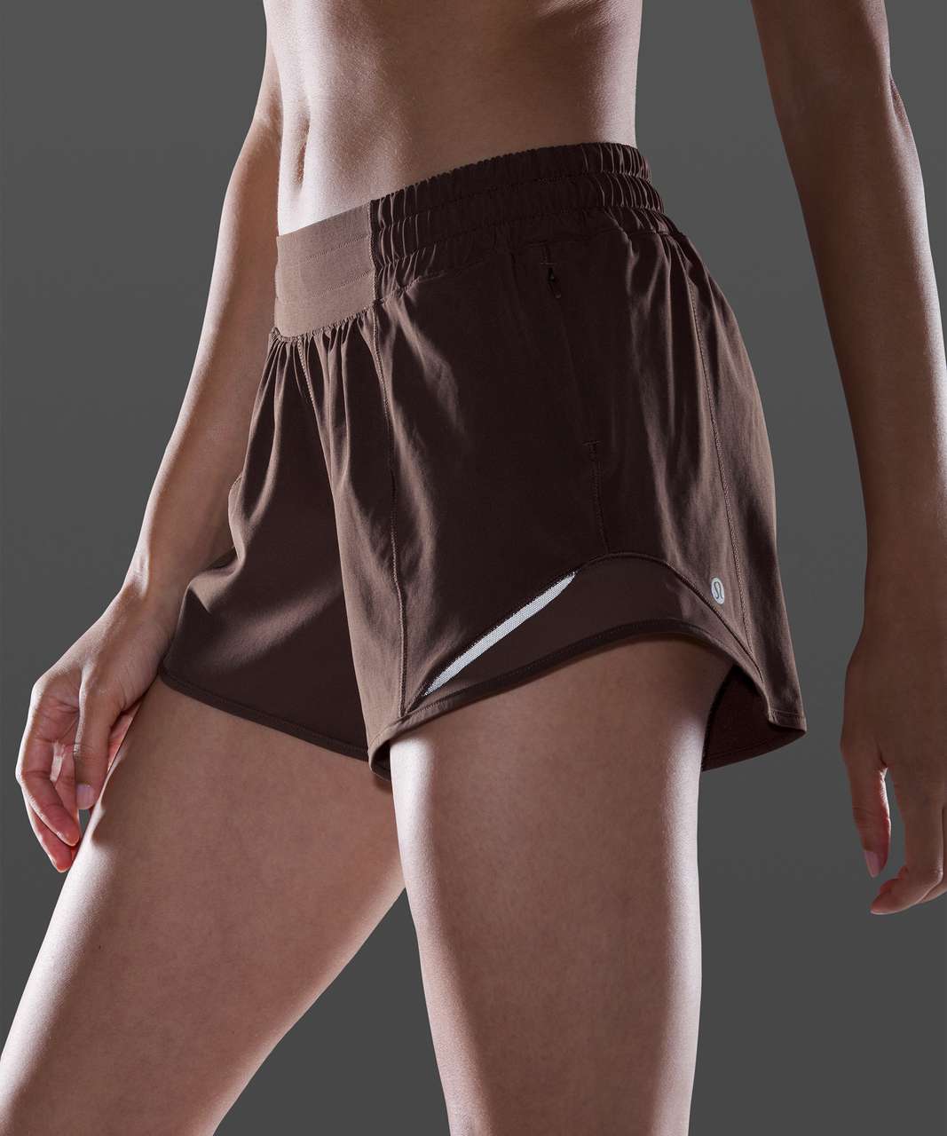 Lululemon Hotty Hot Short II *Long 4" - Brown Earth