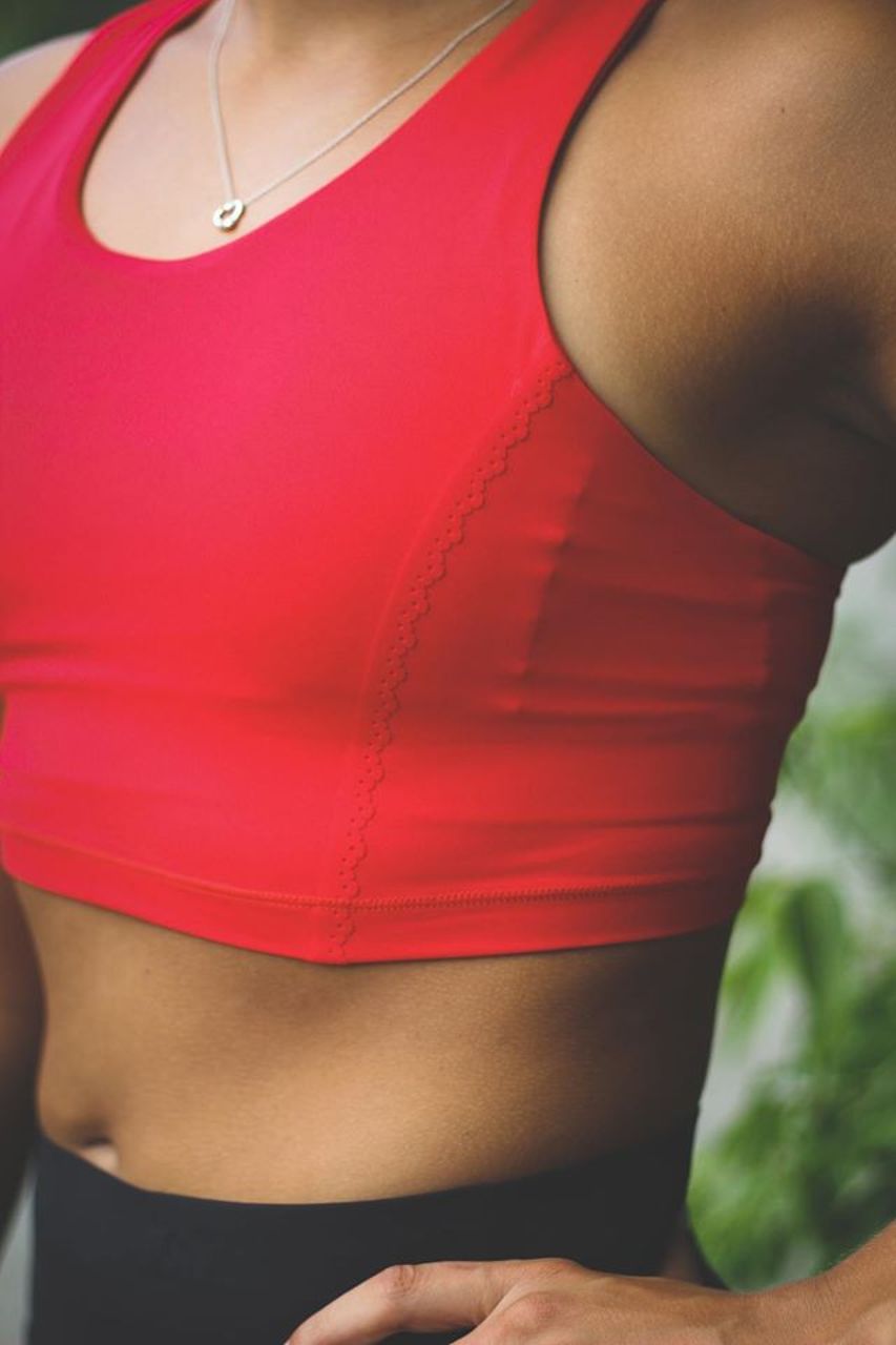 Lululemon Fast As Light Bra - True Red