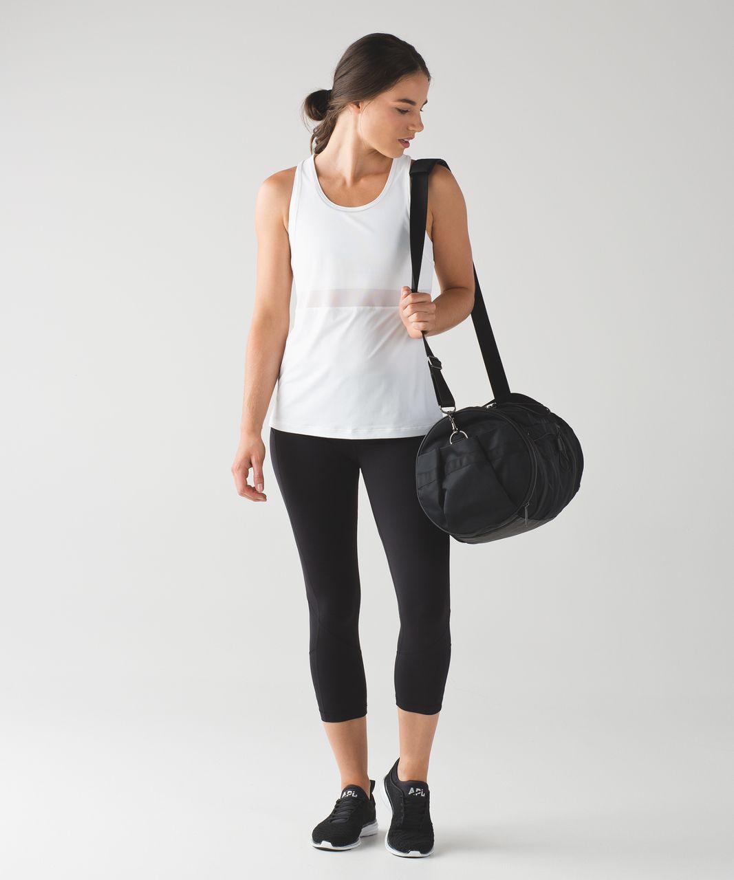 Lululemon Fast As Light 2-In-1 Tank - White