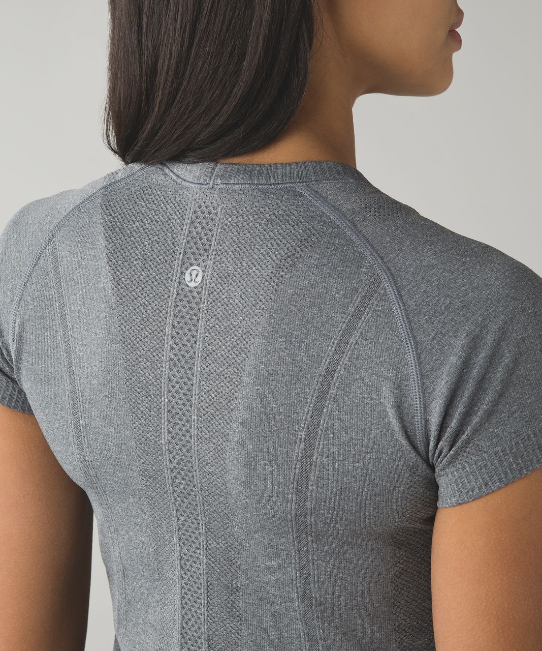 Lululemon Swiftly Tech Short Sleeve Crew - Heathered Slate