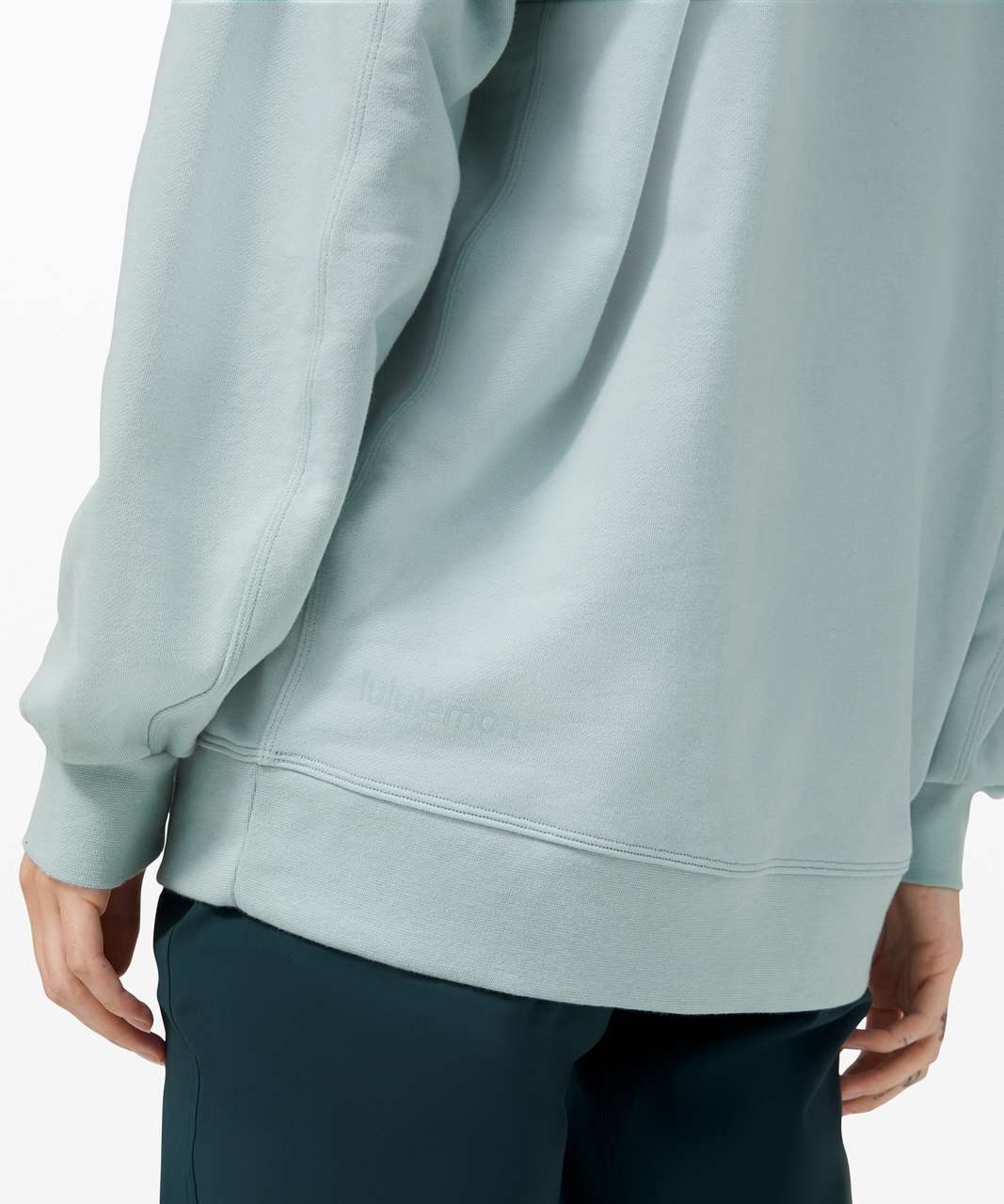 Lululemon Perfectly Oversized Crew - Hazy Jade