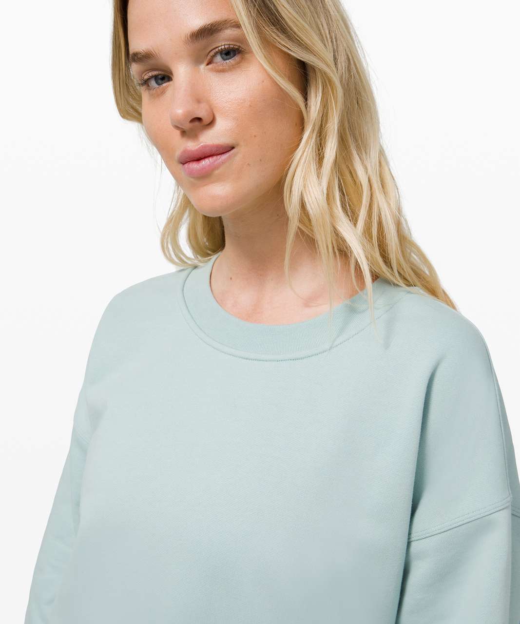 Lululemon Perfectly Oversized Crew - Hazy Jade