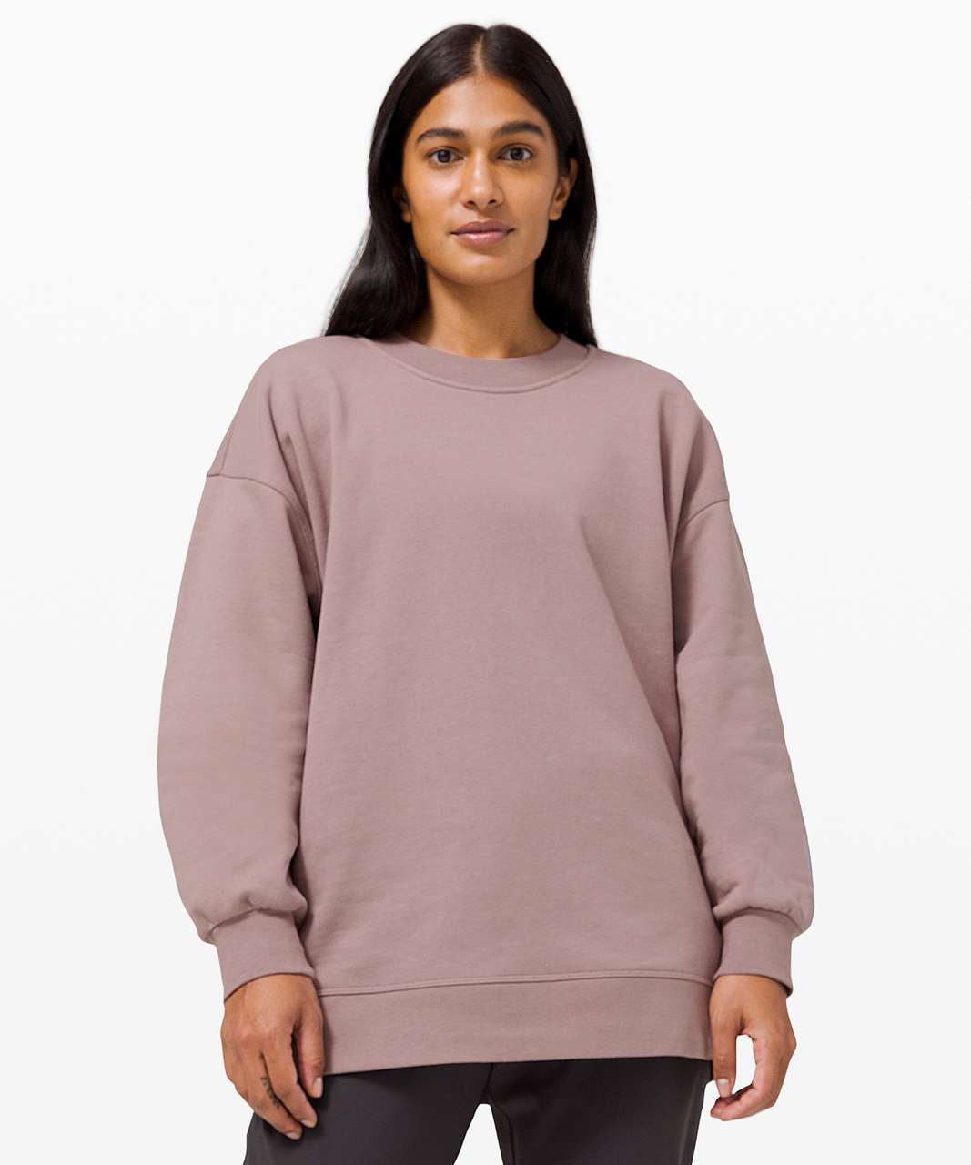 Lululemon Perfectly Oversized Crew - Violet Verbena - lulu fanatics