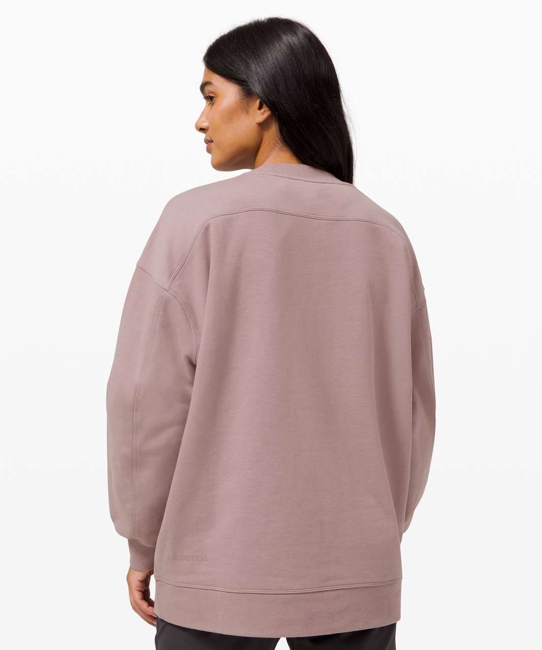 Lululemon Perfectly Oversized Crew Graphic Purple Size 2 - $50 (57% Off  Retail) - From Rathikalkeo